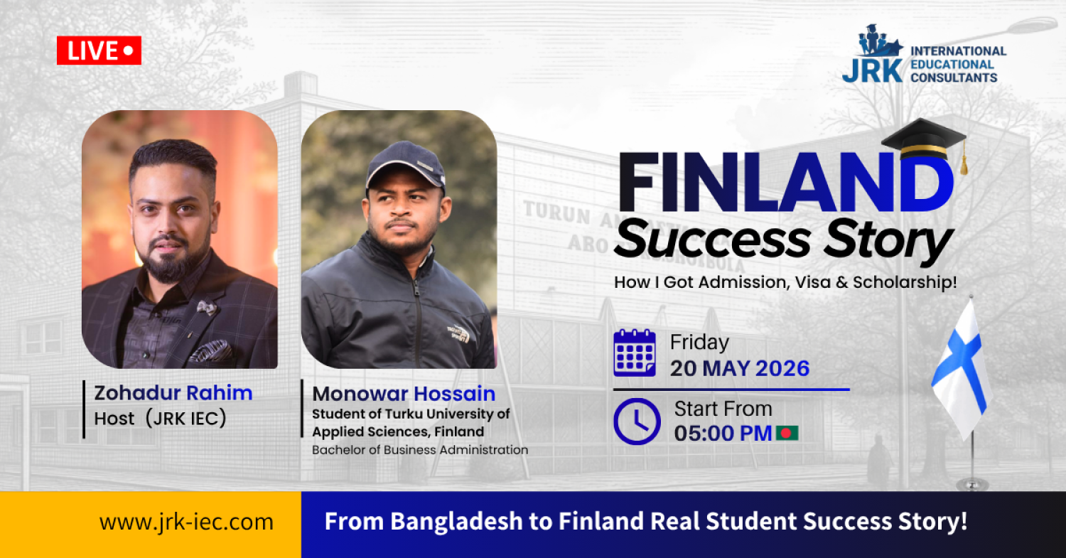 From Bangladesh to Finland: Real Student Success Story!